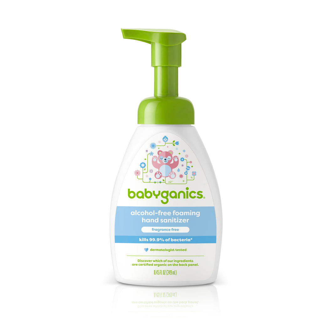 alcohol-free foaming hand sanitizer, fragrance free 249ml