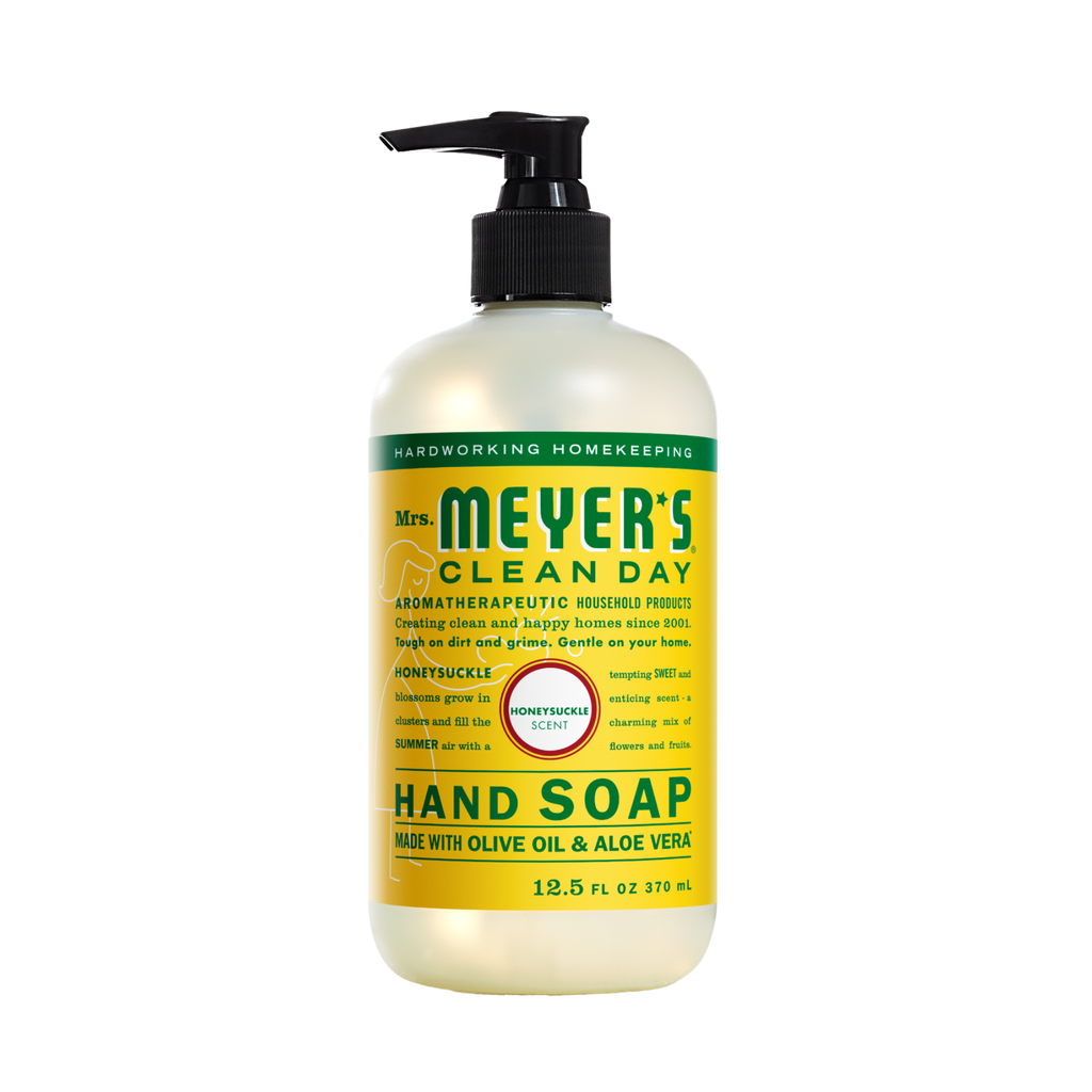 Mrs Meyers Liquid Hand Soap Honeysuckle 370ml
