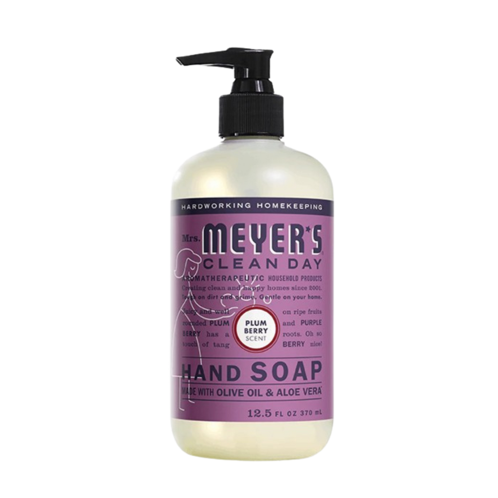 Mrs Meyers Liquid Hand Soap Plum Berry 370ml
